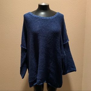 Baloot Blue Knit Sweater